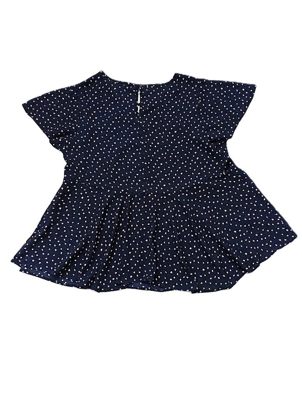 TORRID Double Dot A-Line Blouse. Plus Size 2 - Picture 5 of 9